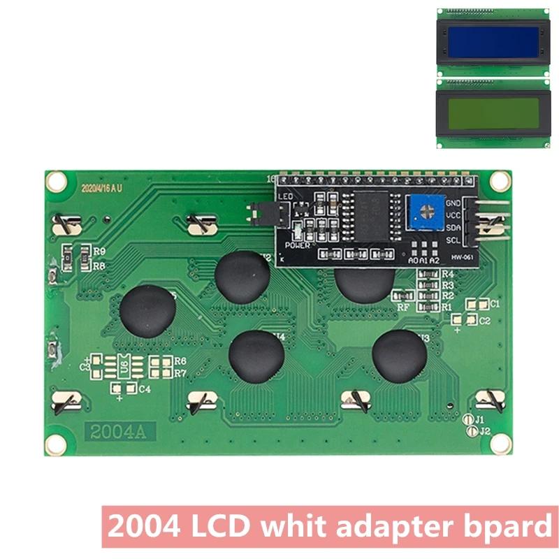 Ƶ̳  ̽  , LCD2004 + I2C 2004,   ׸ ũ, HD44780  LCD /w IIC/I2C, 20x4 2004A